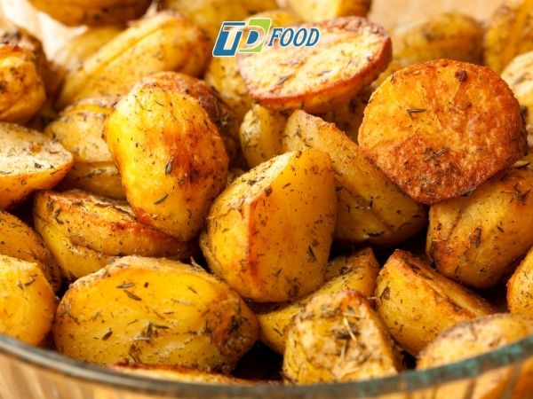 Cách làm khoai tây lát mỏng tẩm vị healthy chuẩn quy trình TD Food